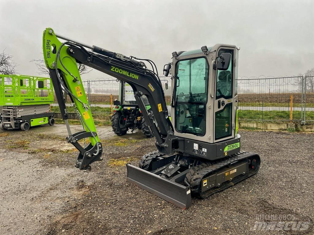 Zoomlion ZE 26 GU Мини екскаватори < 7 т