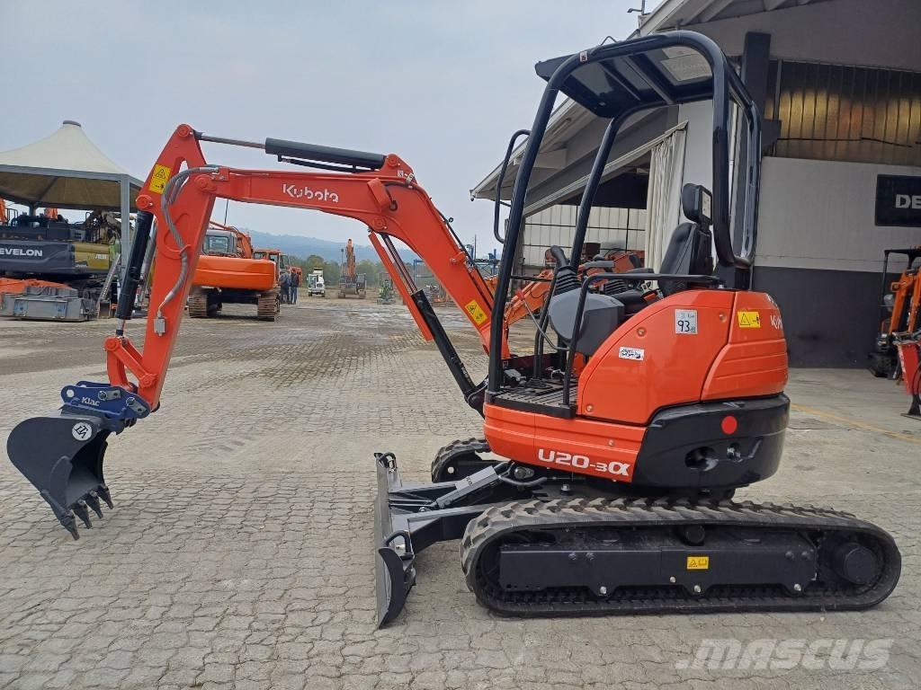 Kubota U 20-3 Мини екскаватори < 7 т