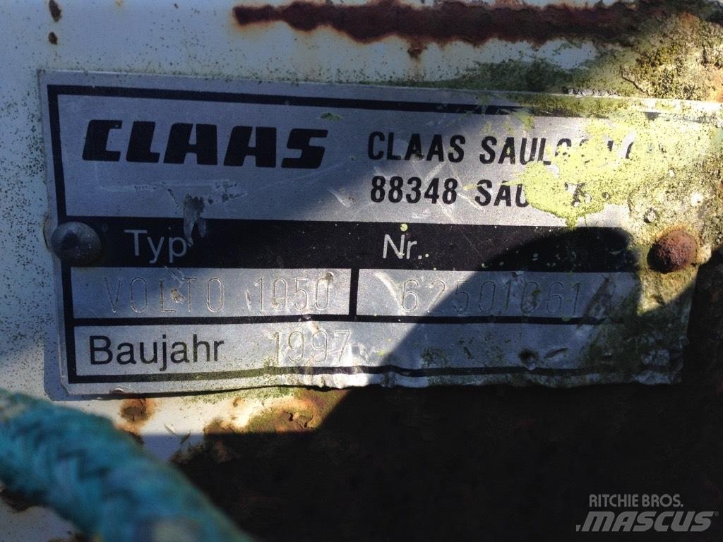 CLAAS Volto 1050 Гребла и сенообръщачки