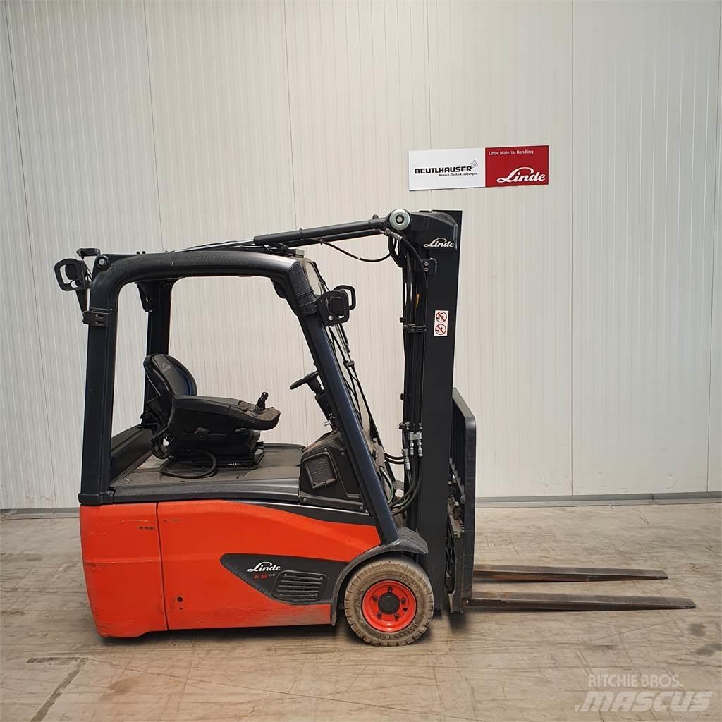 Linde E16 Електрически вилични кари-повдигачи