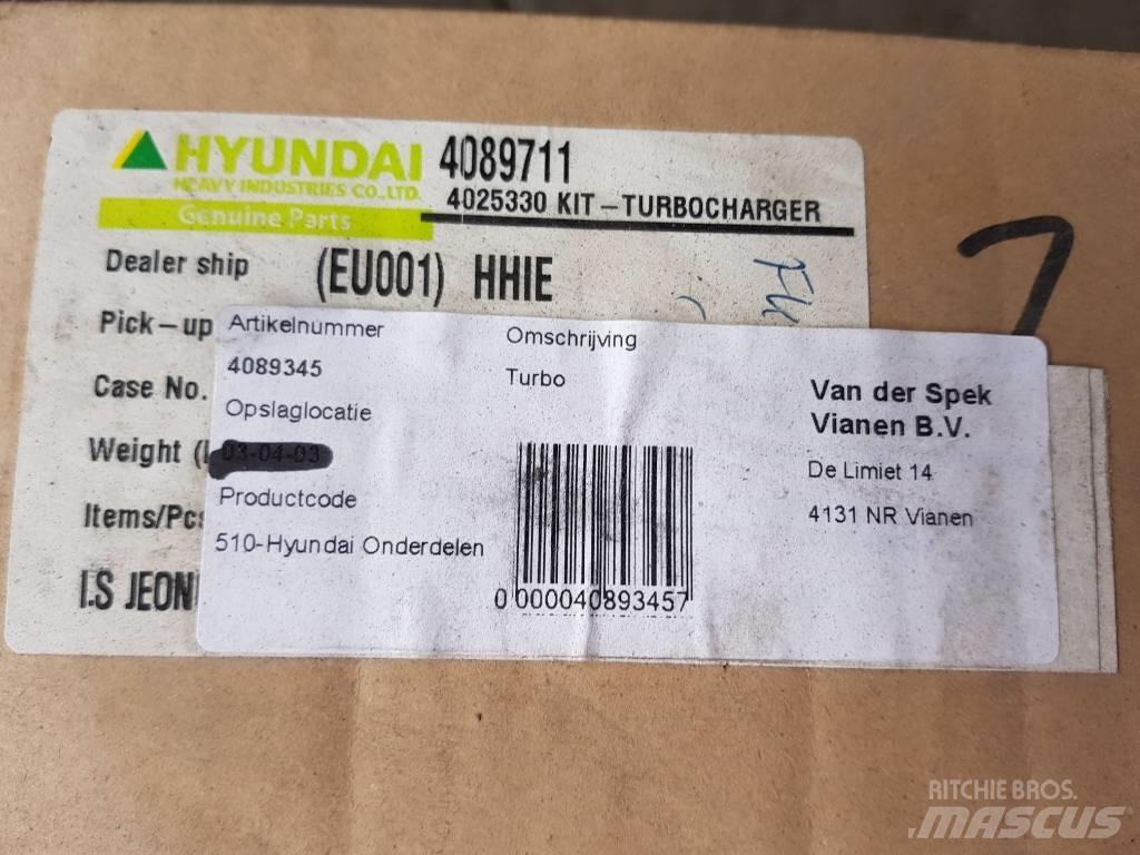 Hyundai Turbocharger Двигатели