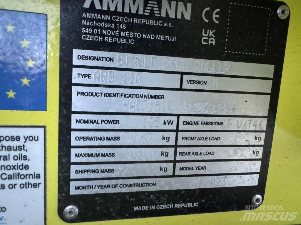 Ammann ARS 110 Еднобарабанни ролки
