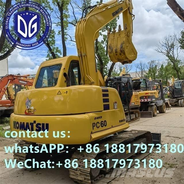 Komatsu PC 60-7C Верижен екскаватор