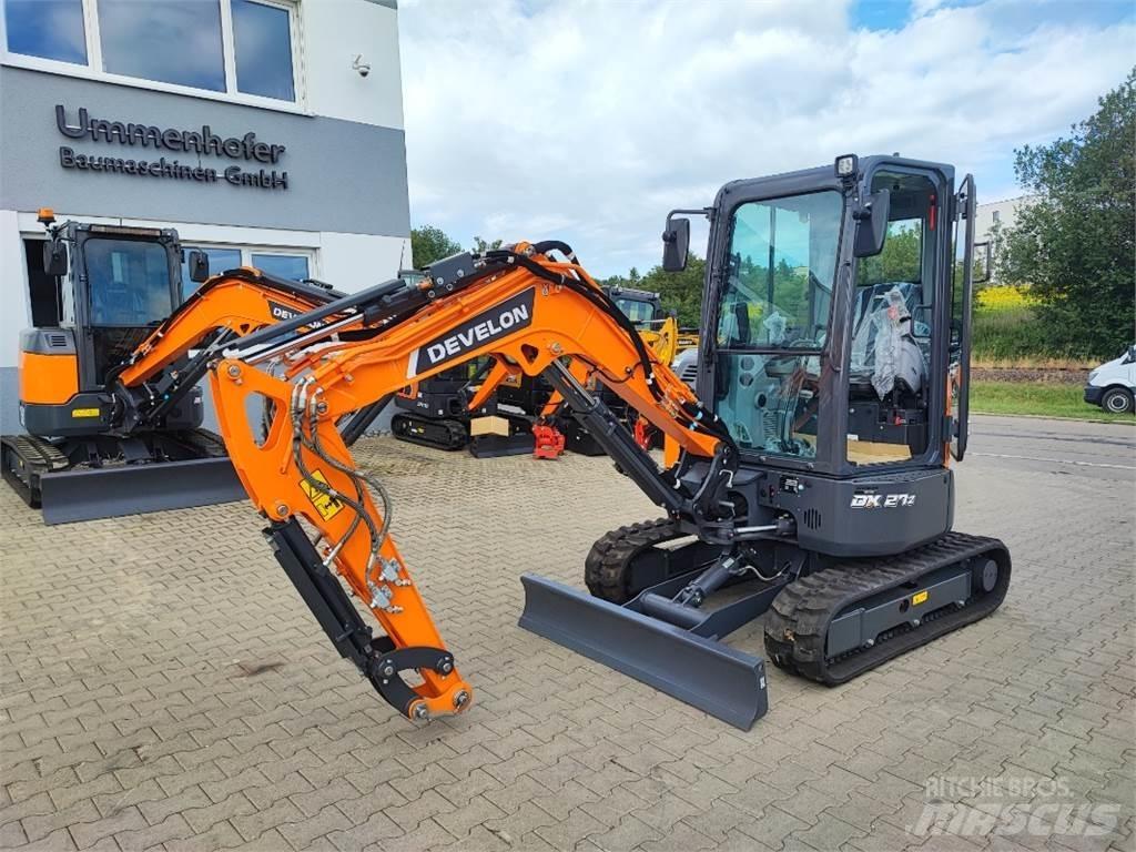 Develon DX27Z-7 Мини екскаватори < 7 т