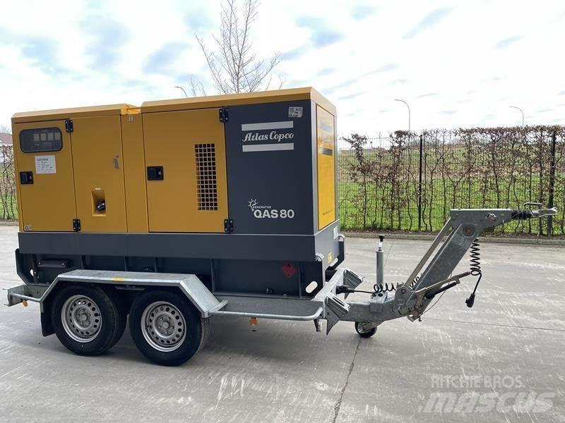 Atlas Copco QAS 80 Дизелови генератори
