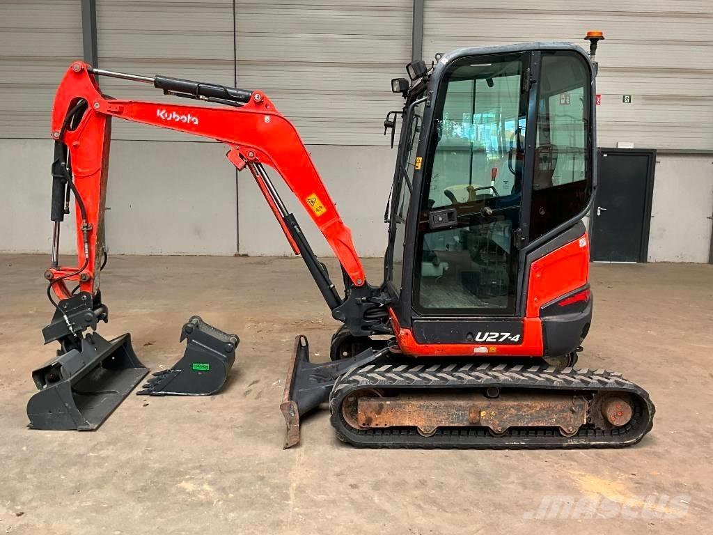 Kubota U 27-4 Мини екскаватори < 7 т