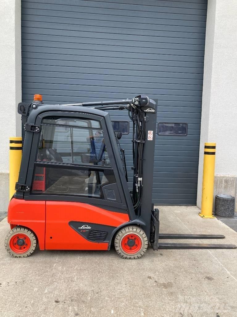 Linde E16P/386-02 Електрически вилични кари-повдигачи