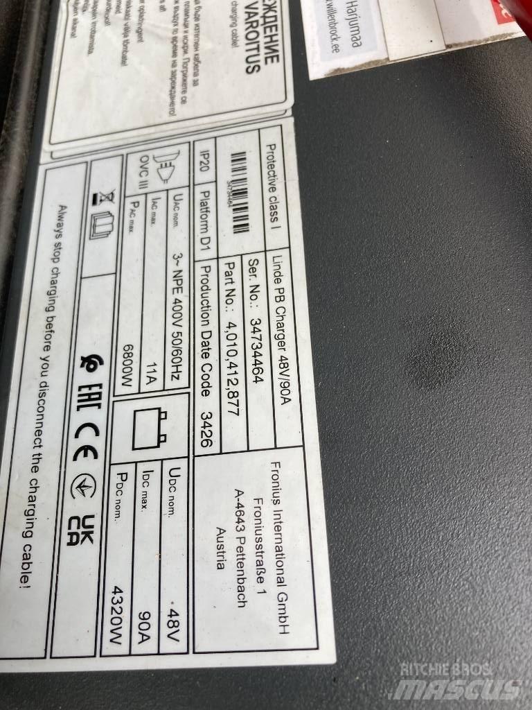 Linde E16P/386-02 Електрически вилични кари-повдигачи