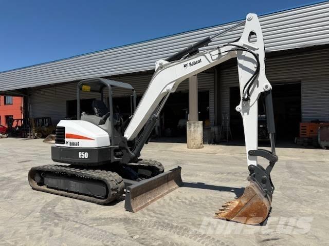 Bobcat E 50 Мини екскаватори < 7 т