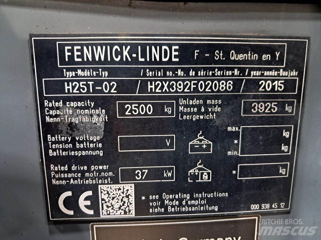 Linde H25T-02 Камиони с АГУ