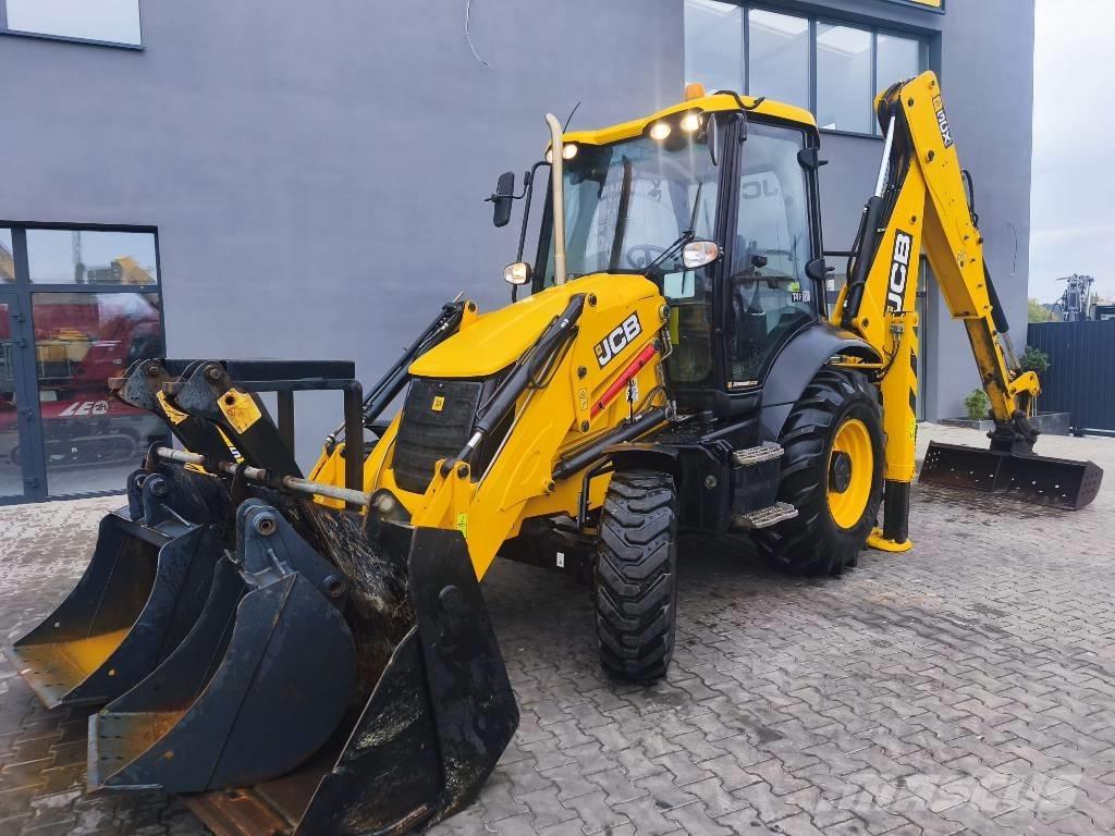 JCB 3 CX Товарач със заден ексватор