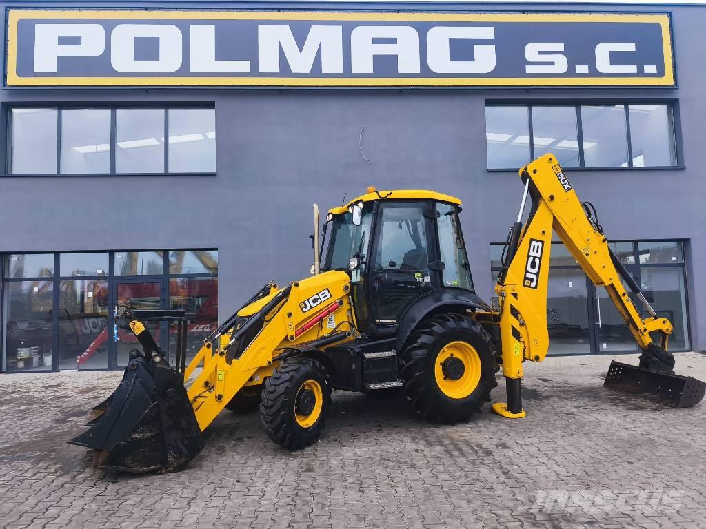 JCB 3 CX Товарач със заден ексватор