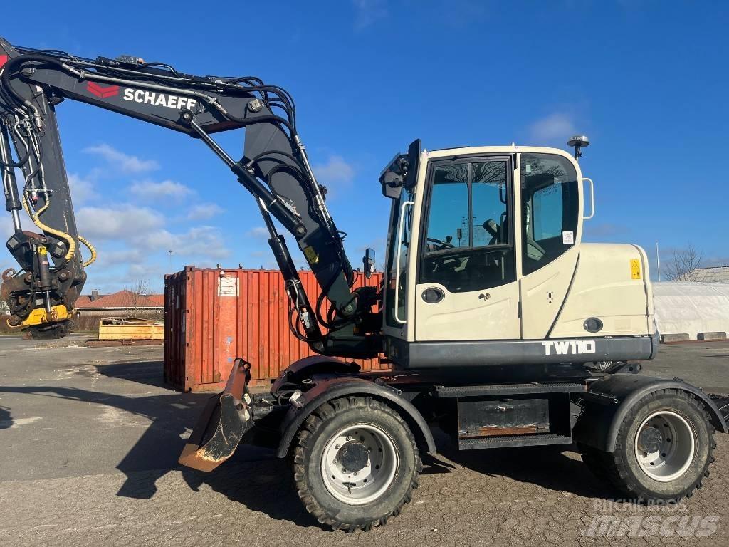 Terex TW 110 Колесни екскаватори