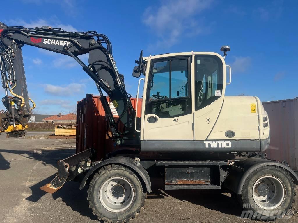 Terex TW 110 Колесни екскаватори