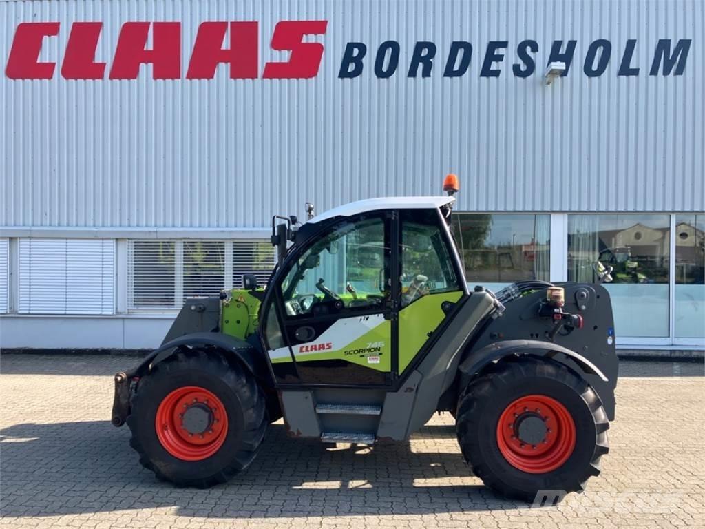 CLAAS SCORPION 746 Телескопични товарачи