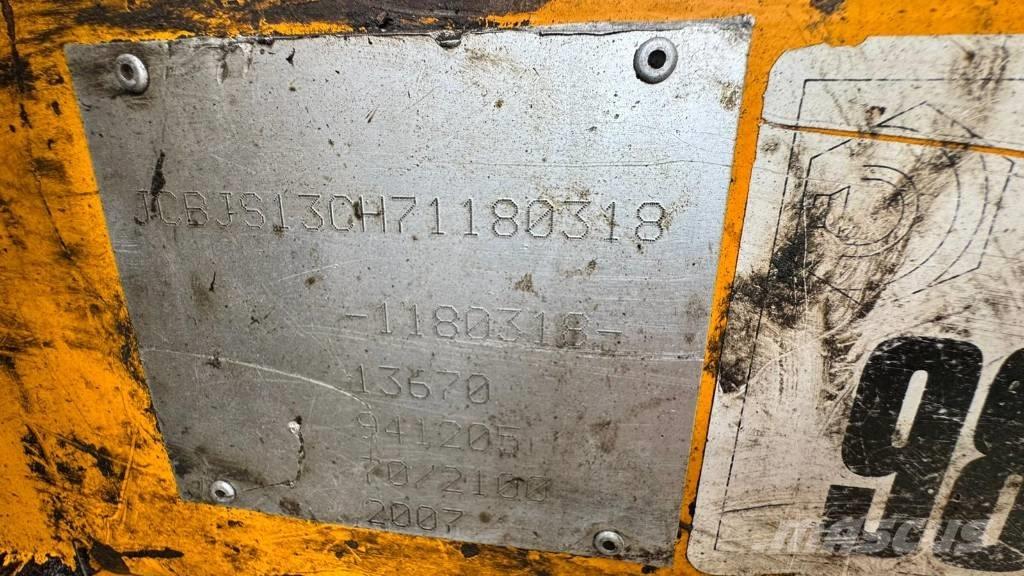 JCB JS 130 LC + JAK300 Верижен екскаватор
