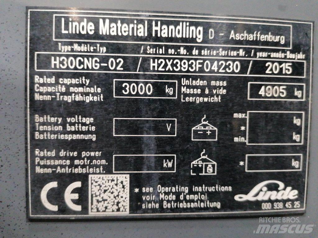 Linde H30CNG-02 Камиони с АГУ