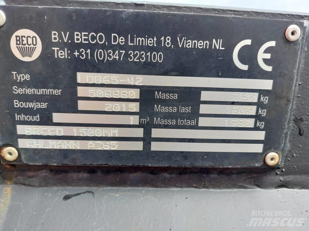 Beco LDB65-42 Прикачно оборудване за компактен трактор