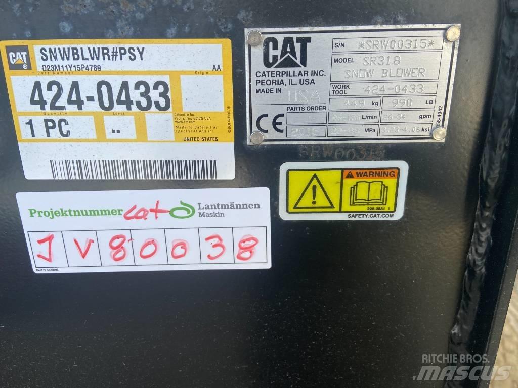 CAT SR318 SNÖ SLUNGA Снегохвъргачки
