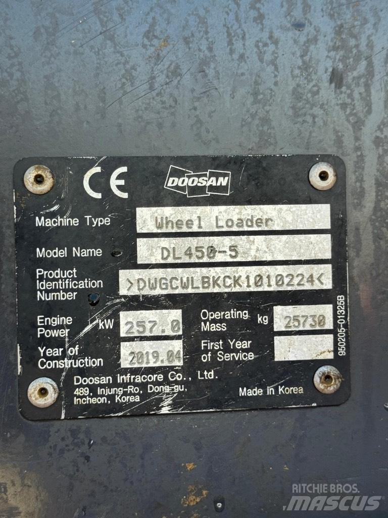 Doosan DL 450-5 Колесни товарачи