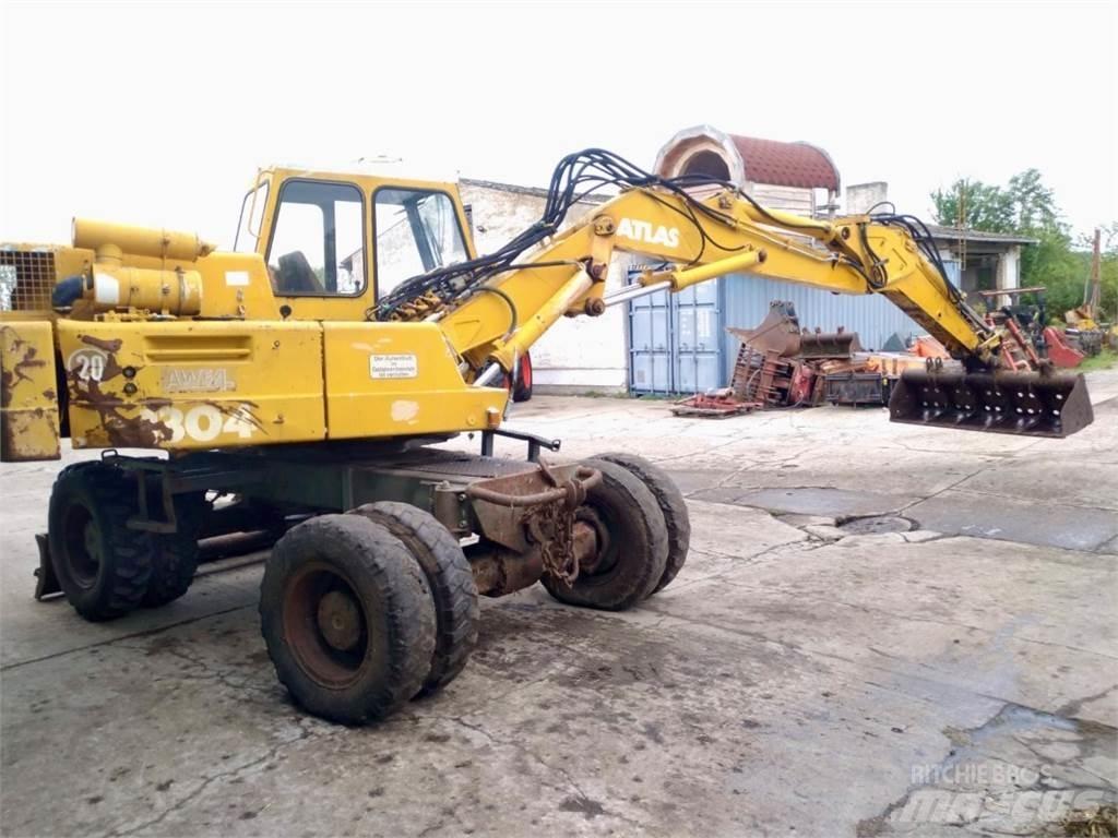 Atlas 1304 Колесни екскаватори