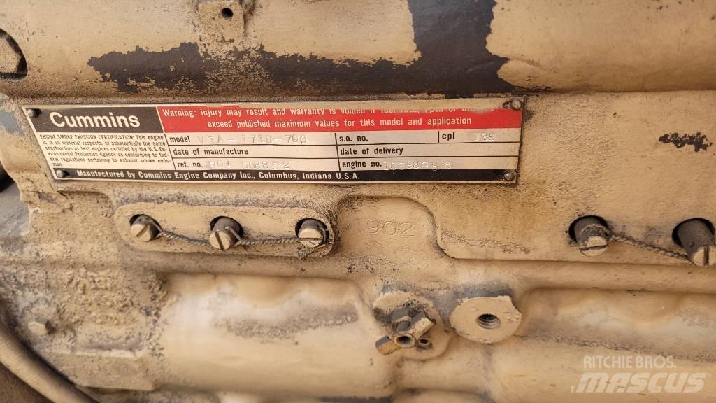 Cummins VTA1710 Строителство - Други