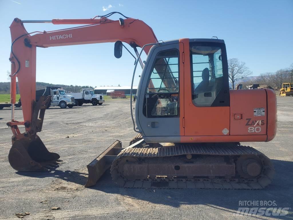Hitachi ZX80 Верижен екскаватор