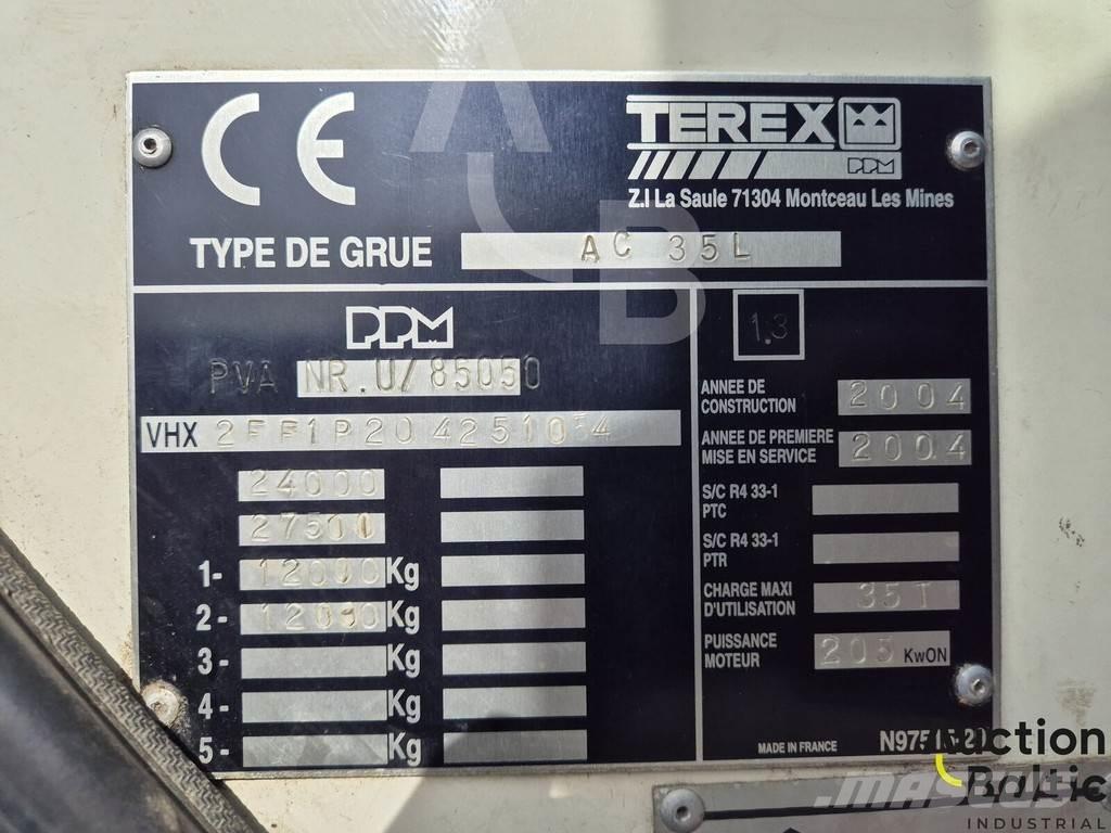 Terex AC 35 L Автокранове