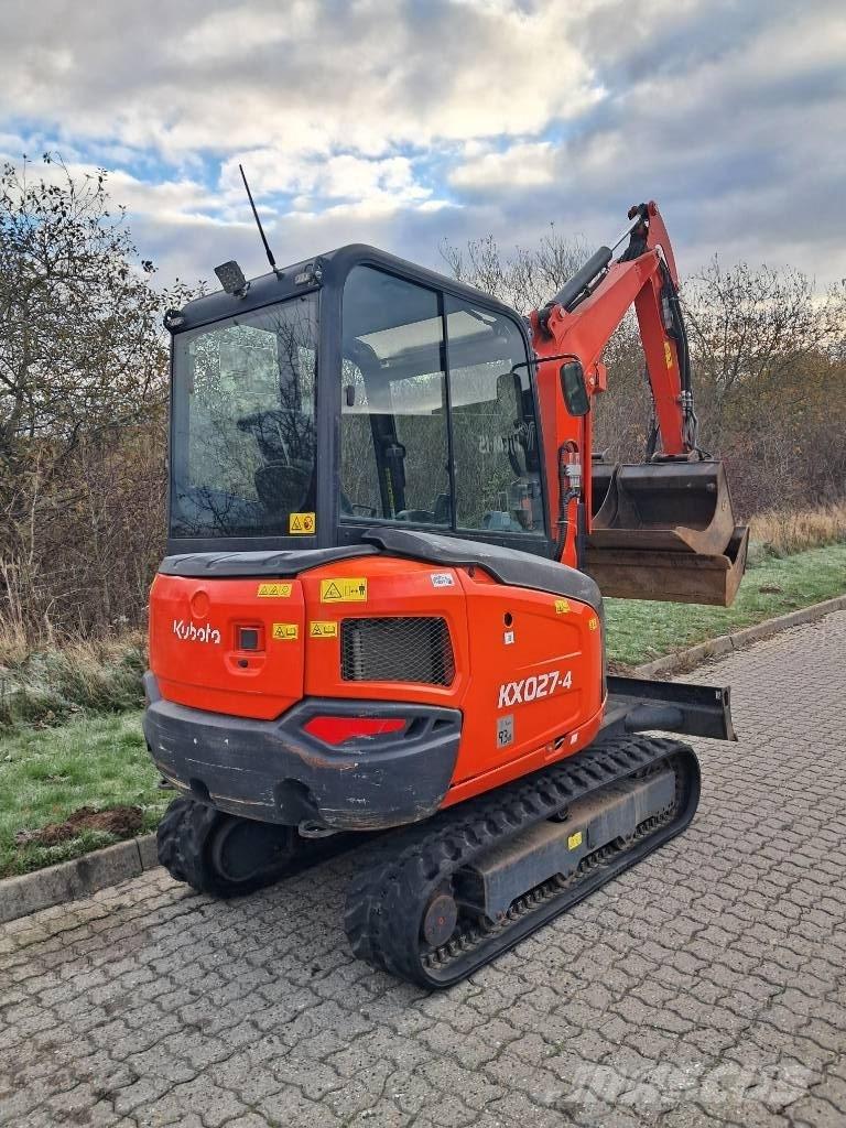 Kubota KX 027-4 Мини екскаватори < 7 т