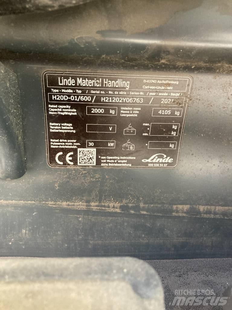 Linde H20/600D/1202 Дизелови камиони