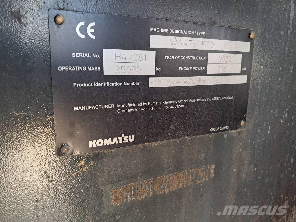 Komatsu WA475-10E0 Колесни товарачи