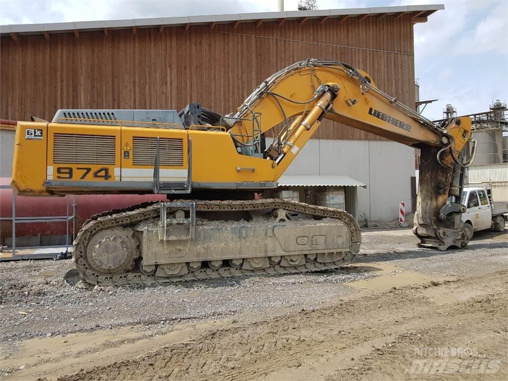 Liebherr R974 Верижен екскаватор