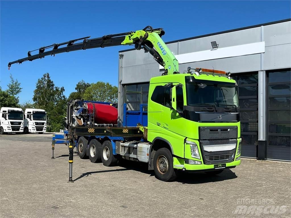 Volvo FH 500 8X4 Автокранове