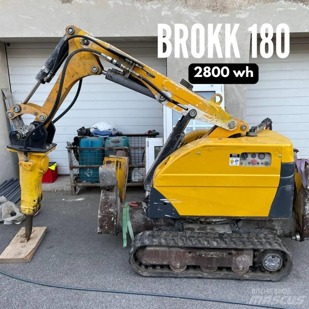 Brokk 180 Мини екскаватори < 7 т