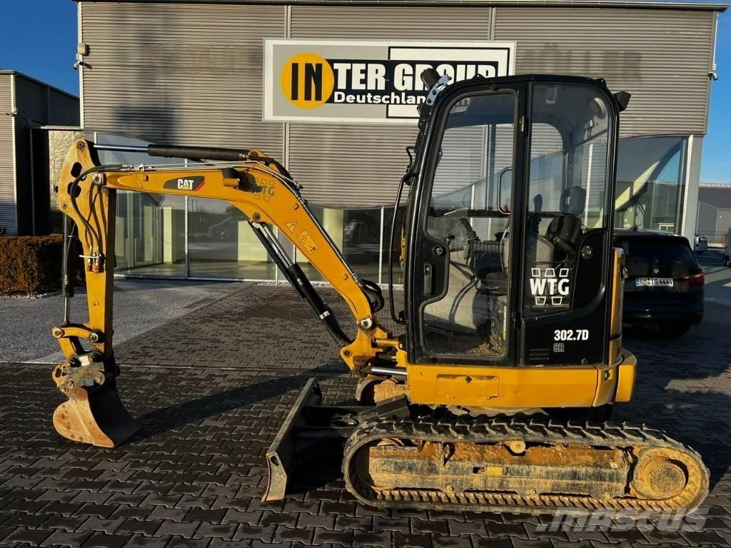 CAT 302.7 DCR Мини екскаватори < 7 т