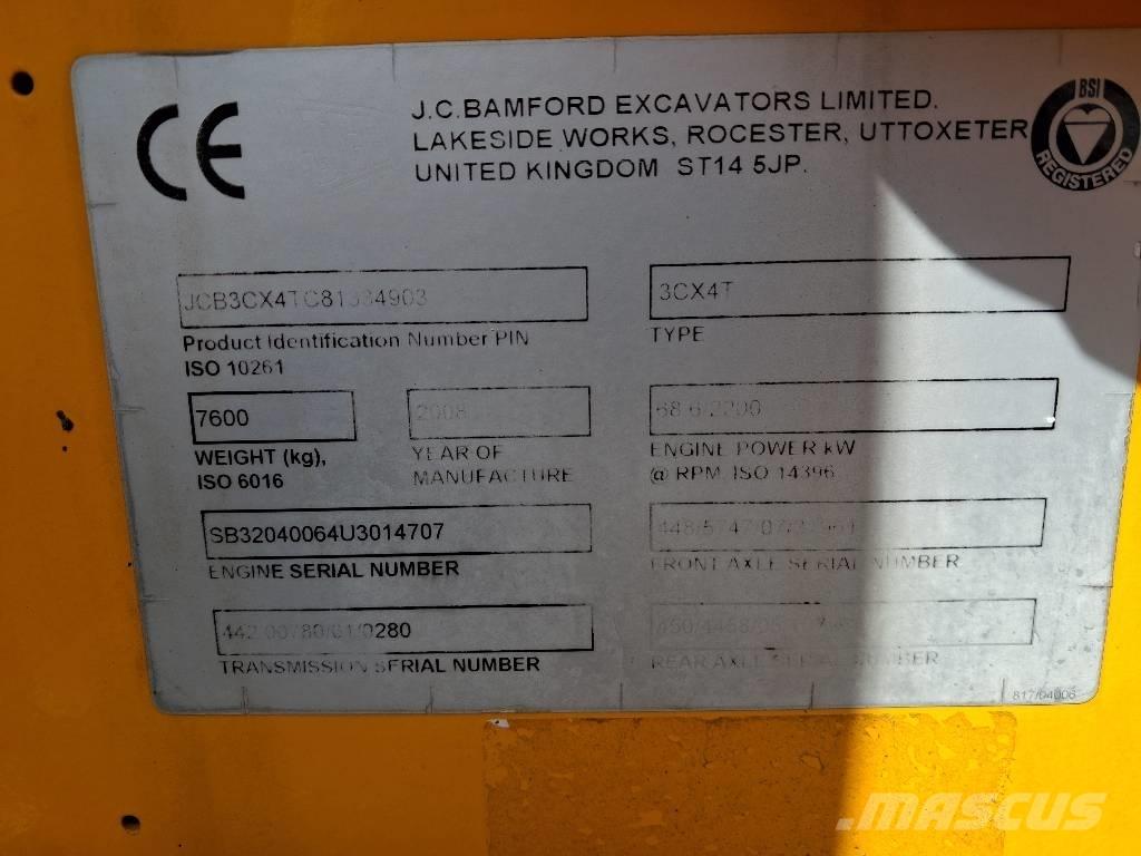JCB 3 CX Товарач със заден ексватор