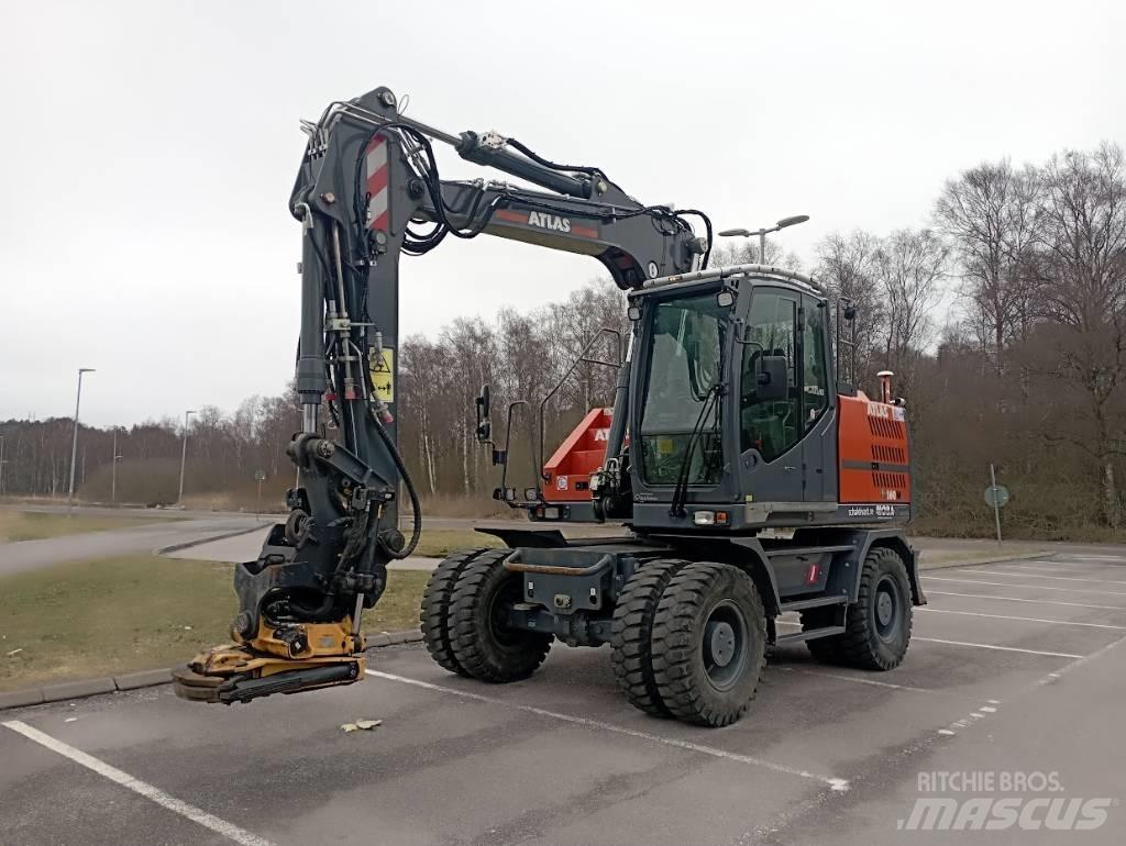 Atlas 160 W Колесни екскаватори
