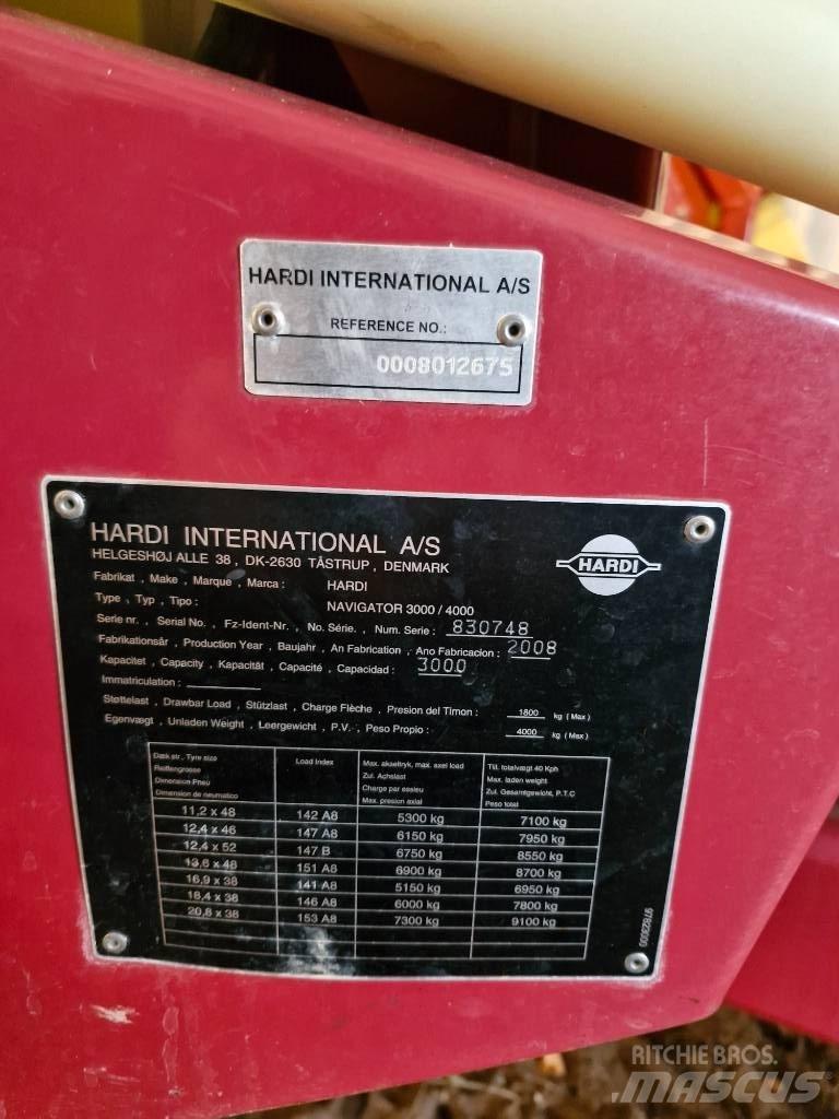 Hardi Navegator 3000 Прикачни пръскачки
