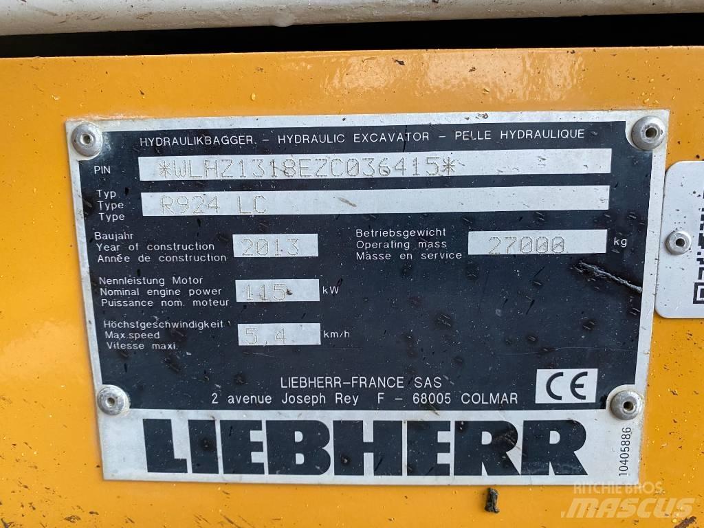 Liebherr 924 Верижен екскаватор