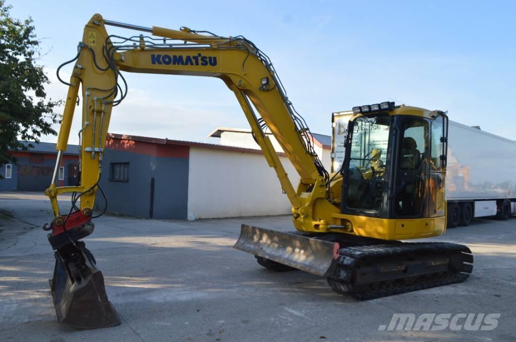 Komatsu PC 88 MR Средни екскаватори 7т - 12т