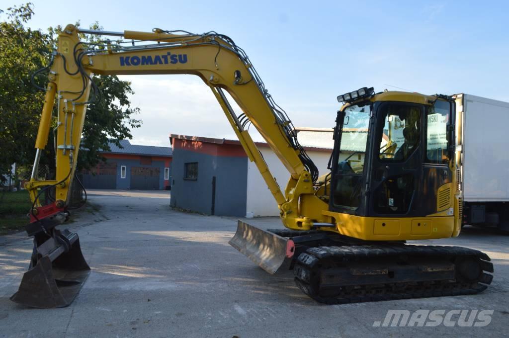 Komatsu PC 88 MR Средни екскаватори 7т - 12т