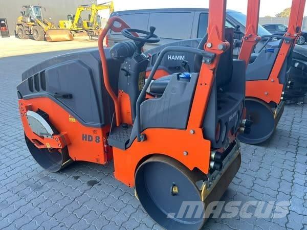Hamm HD 8 Двойни барабанни ролки
