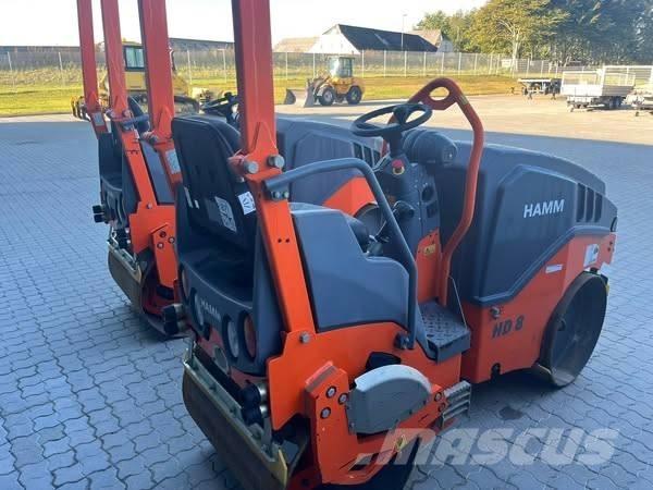 Hamm HD 8 Двойни барабанни ролки
