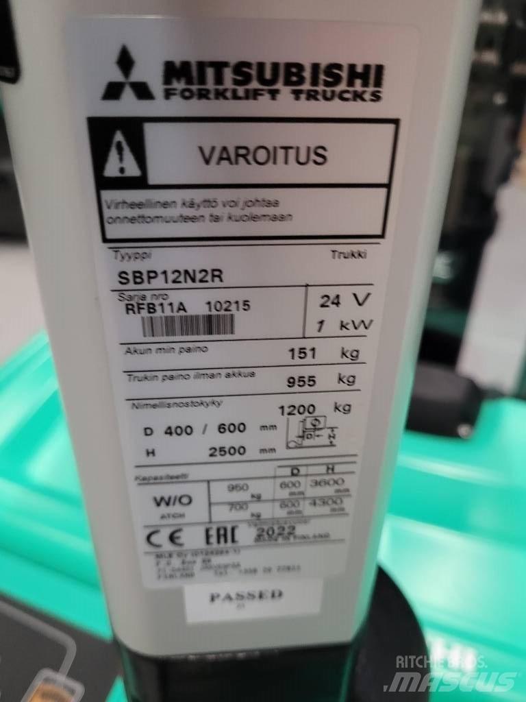 Mitsubishi SBP 12N2R Самоходни товарачи