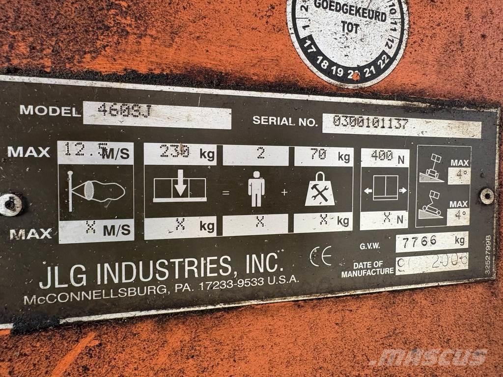 JLG 460sj Телескопични повдигачи
