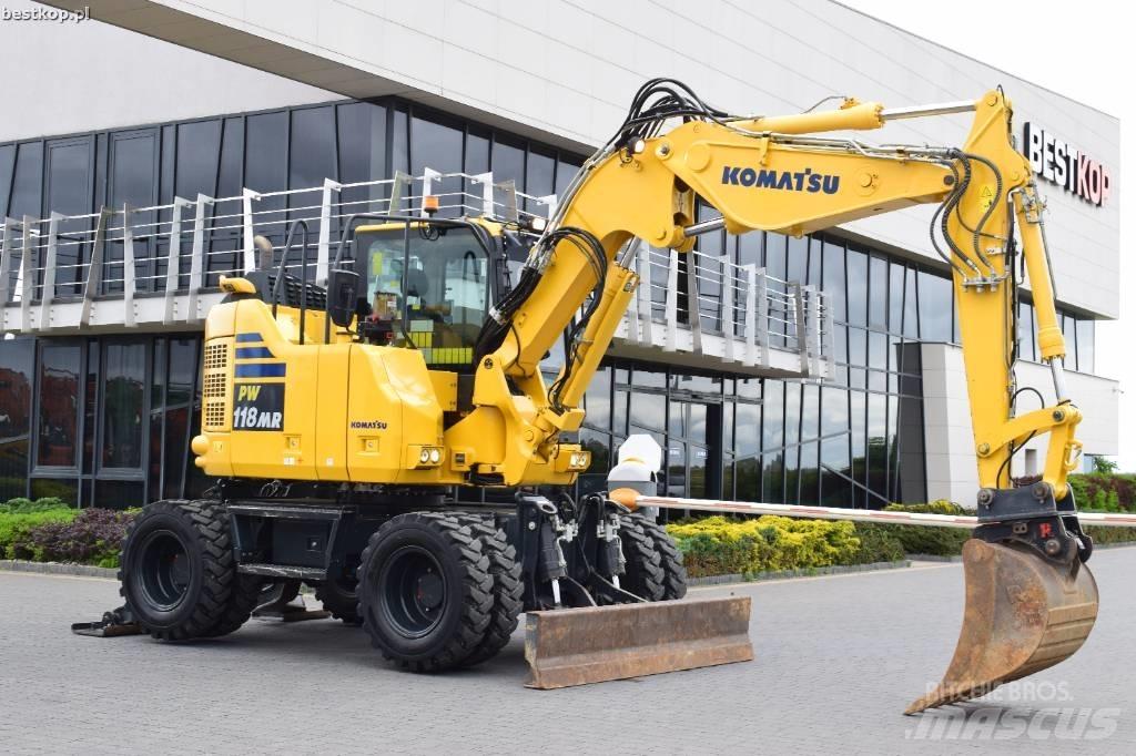 Komatsu PW118MR-11 Колесни екскаватори
