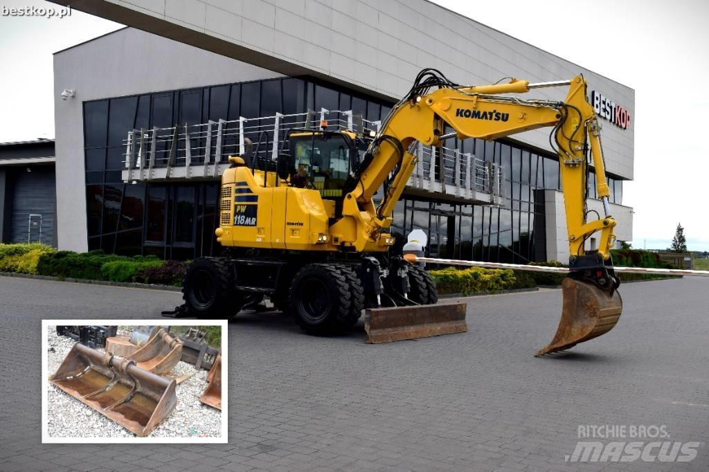 Komatsu PW118MR-11 Колесни екскаватори