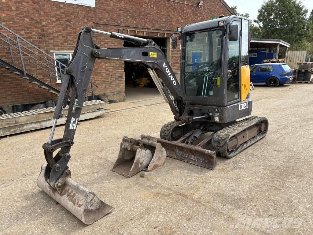 Volvo ECR 25 D Мини екскаватори < 7 т