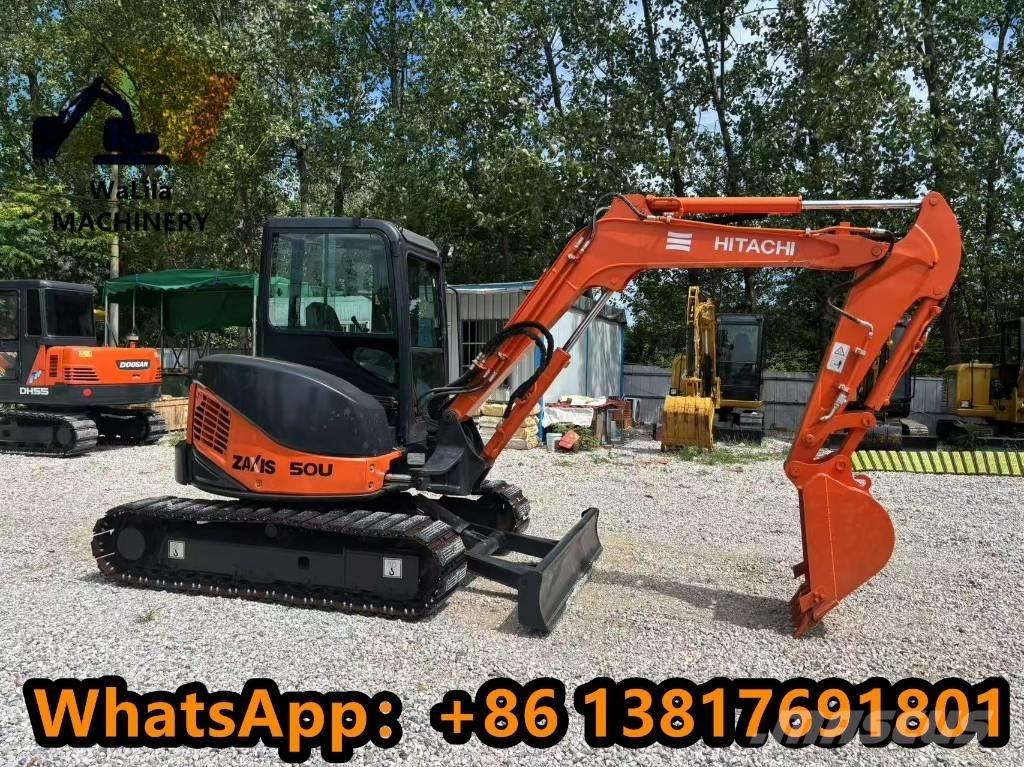 Hitachi ZX 50 U-3 B Мини екскаватори < 7 т
