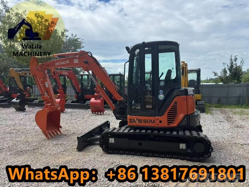 Hitachi ZX 50 U-3 B Мини екскаватори < 7 т
